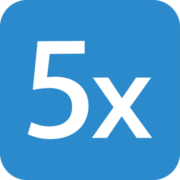 5x
