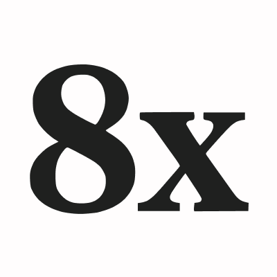 8x