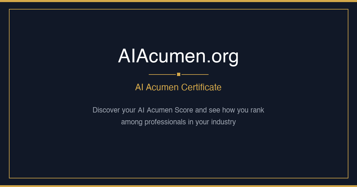 AI Acumen