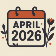 April 2026 Printable Calendar