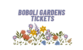 Boboli Gardens Tickets