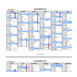 Calendrier Gratuit