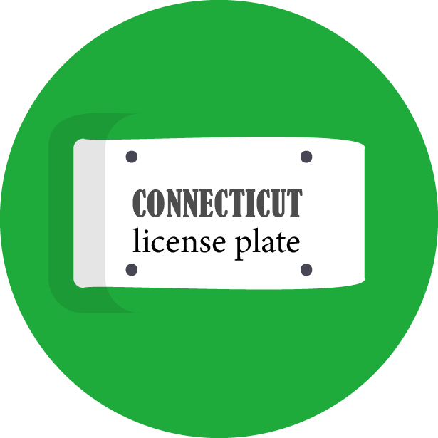 Connecticut License Plate