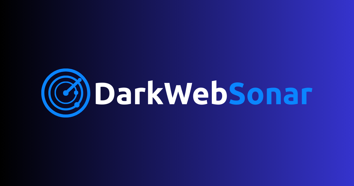 DarkWebSonar