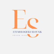 Etymologický slovník