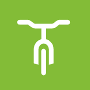 Fietsend naar je werk