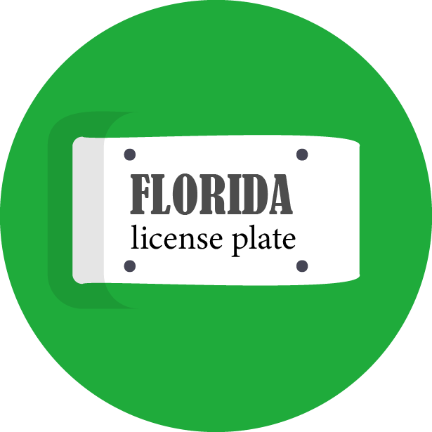 Florida License Plate