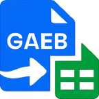 GAEB zu Excel Konverter