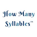 How Many Syllables