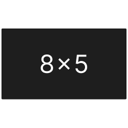 8×5