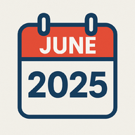 June 2025 Calendar Printable