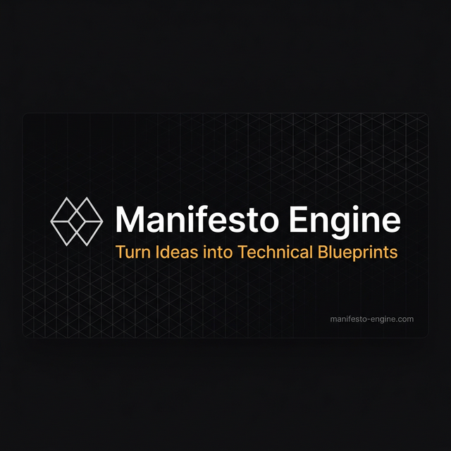 Manifesto Engine