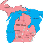 Michigan County Map