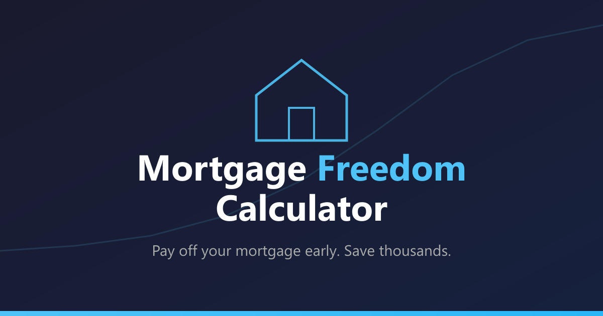 Mortgage Freedom Calculator