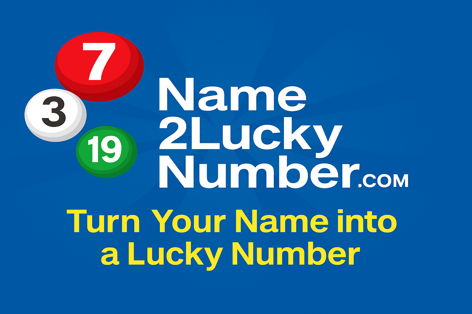 Name2LuckyNumber