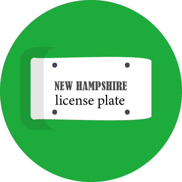 New Hampshire License Plate