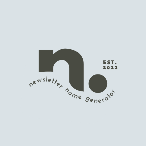 Newsletter Name Generator