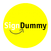 Sign Dummy