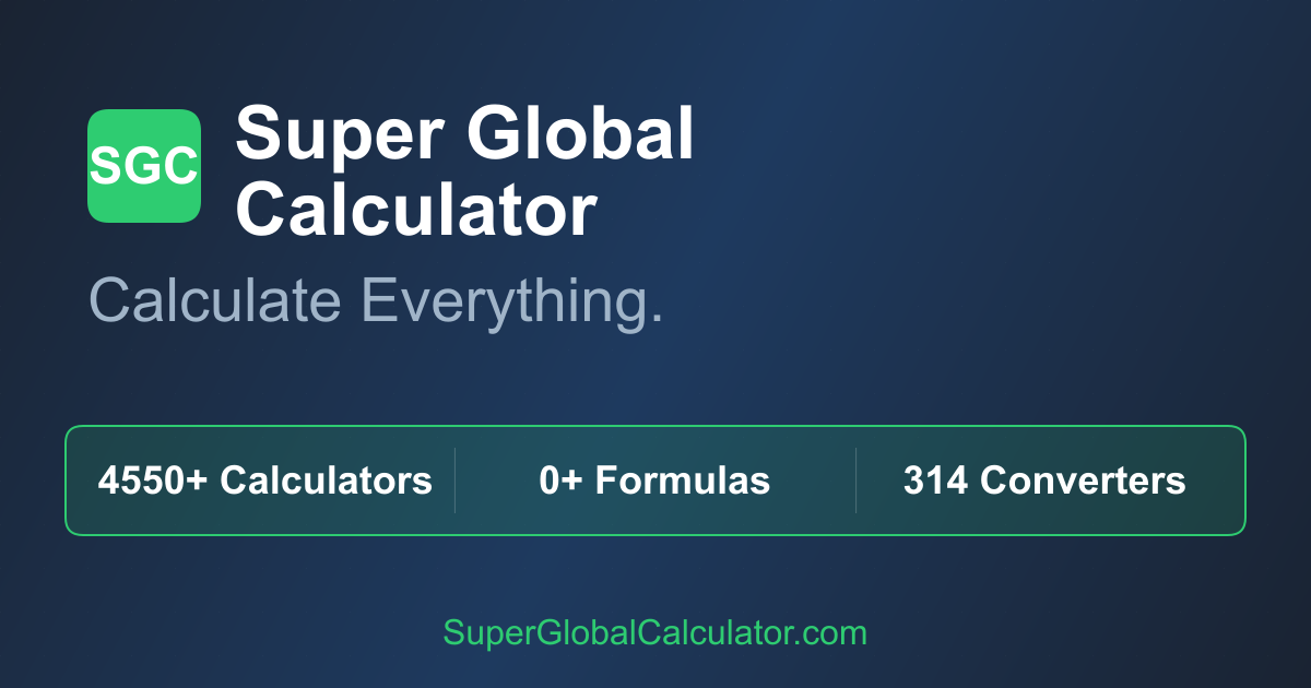 Super Global Calculator
