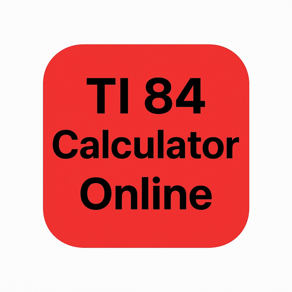 TI-84 Calculator Online