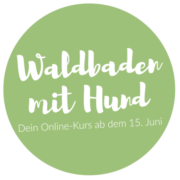 Waldbaden mit Hund