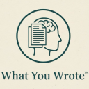 WhatYouWrote