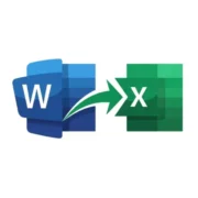 Word to Excel Converter